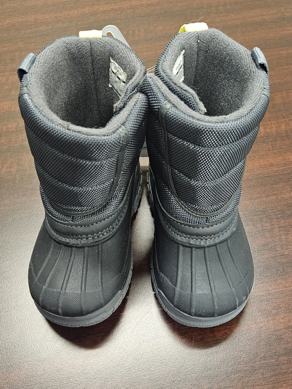 OshKosh B'gosh Kids Gray Waterproof Snow Boots